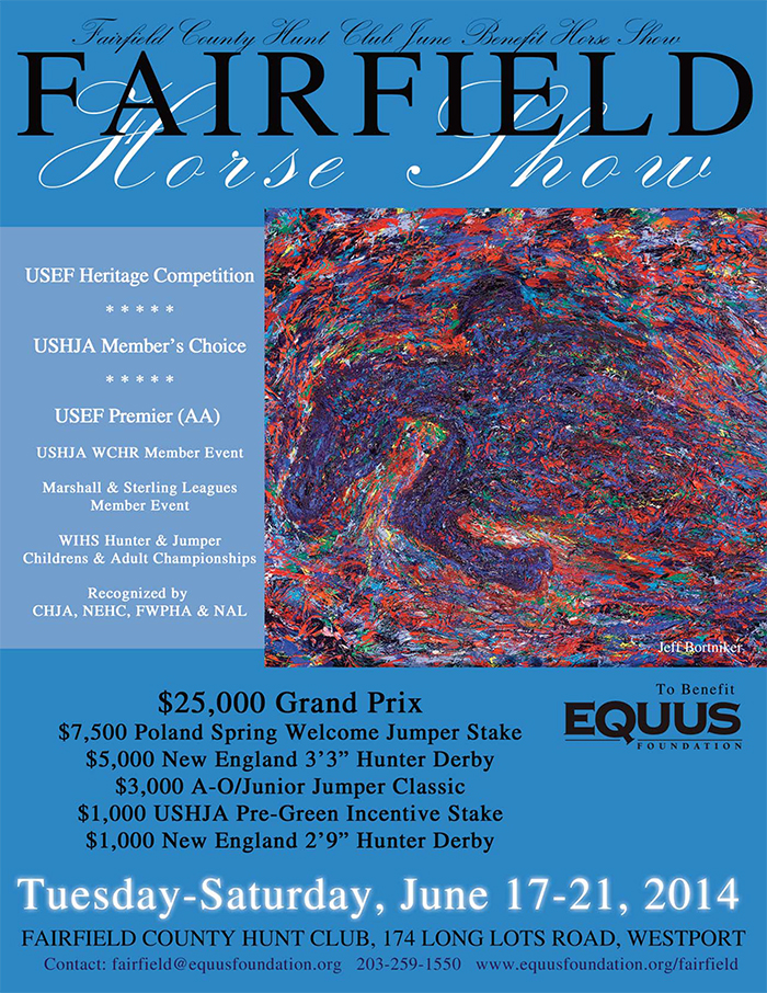 Fairfield June Horse Show benefit the EQUUS Foundation