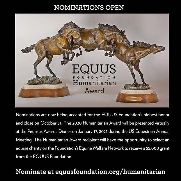 2020 EQUUS Foundation Humanitarian Award