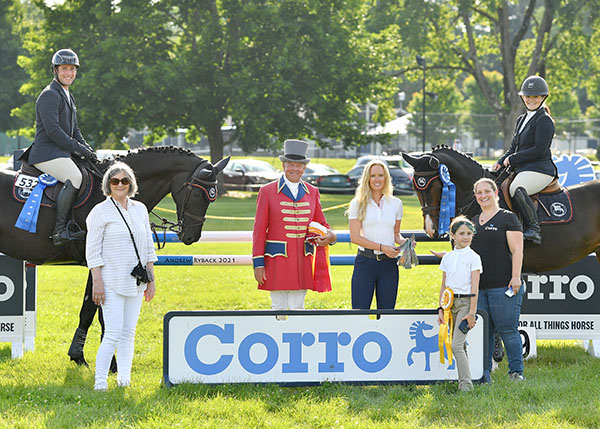 EQUUS Foundation Charity Team Challenge presented by Corro at the Fairfield June Horse Show