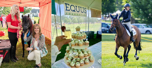 EQUUS Foundation Celebrates Show Jumping with Champagne, Cupcakes & Mini Horses at the Fairfield June Horse Show