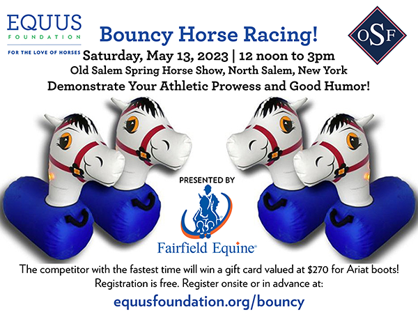 EQUUS Foundation Bouncy Horse Racing