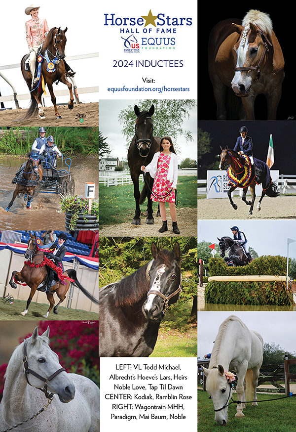 2024 Horse Stars Hall of Fame Inductees