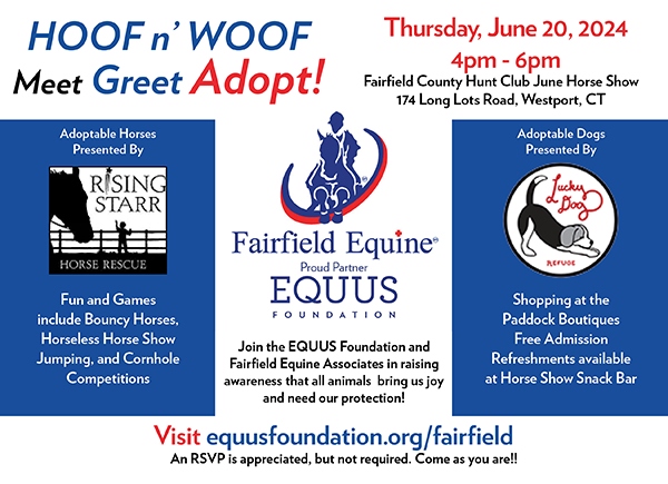 EQUUS Foundation Hoof N' Woof Gathering on June 20