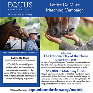 2024 $35,000 Lafitte De Muze Matching Campaign