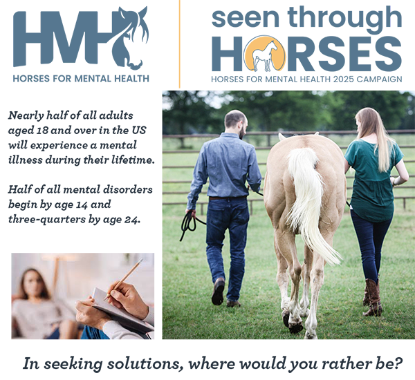 Horses for Mental Health Seen Through Horses Campaign