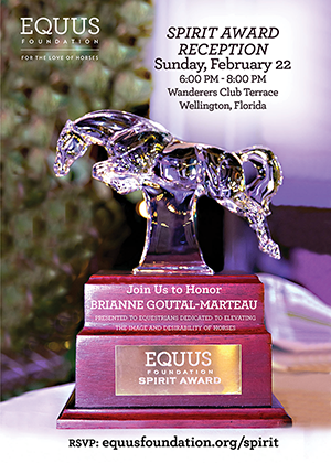 2026 EQUUS Foundation Spirit Award Presentation