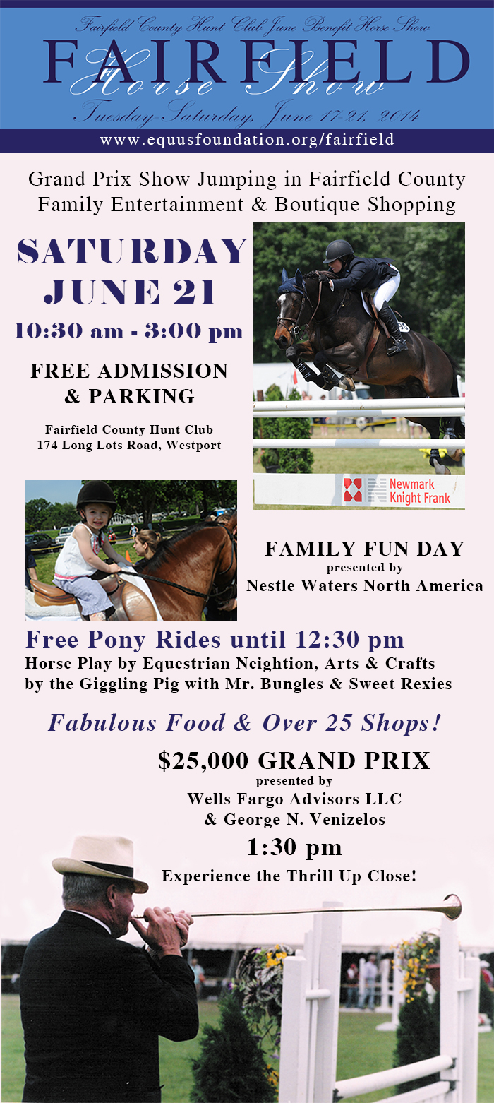 Fairfield Horse Show Saturday Events